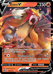 Pokemon TCG Sword & Shield - Brilliant Stars Single Card 022/172 Entei V