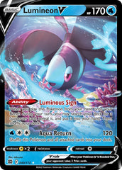 Pokemon TCG Sword & Shield - Brilliant Stars Single Card 040/172 Lumineon V