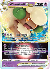 Pokemon TCG Sword & Shield - Brilliant Stars Single Card 065/172 Whimsicott V Star