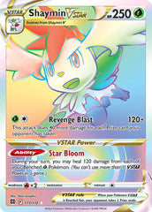 Pokemon TCG Sword & Shield - Brilliant Stars Single Card 173/172 Shaymin V Star Hypermax