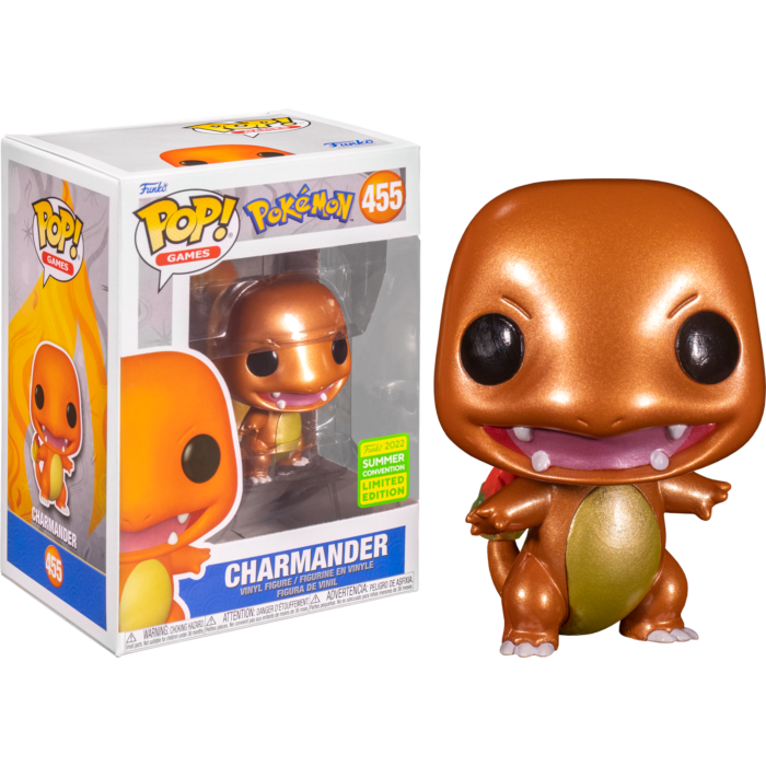 Pokemon - Charmander Metallic Pop! Vinyl Figure