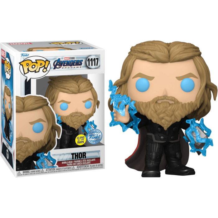 Marvel - Avengers: Endgame - Thor with Thunder Glow Pop! Vinyl Figure